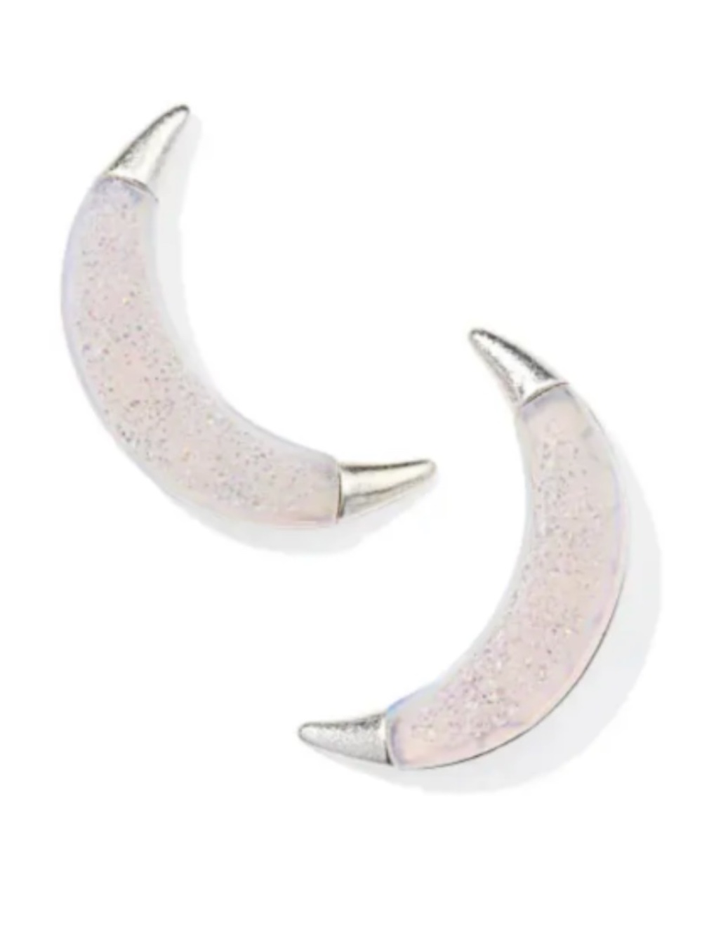 Kendra Scott x Lainey Wilson x Yellow Rose Studs Iridescent Drusy Vintage Silver